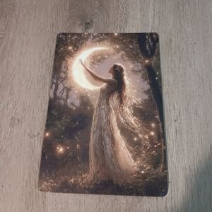 Mystical Moonlit Wall Metal Art Decor
